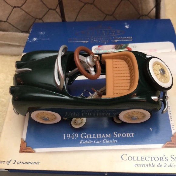NIB 2003 Hallmark Keepsake Ornament 1949 Gillham Sport with golf bag orn… - Picture 5 of 8